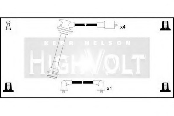 STANDARD OEF398 Ignition Cable Kit